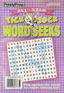 All Star Tick Tock Word Seeks Magazine