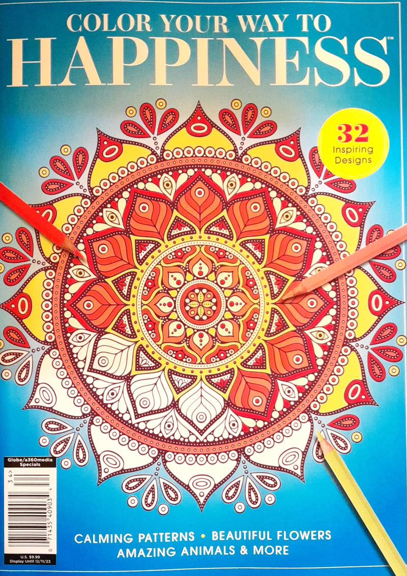 Color Your Way To Happiness Magazine