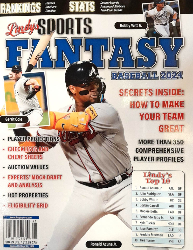 Lindy's Fantasy Baseball Magazine