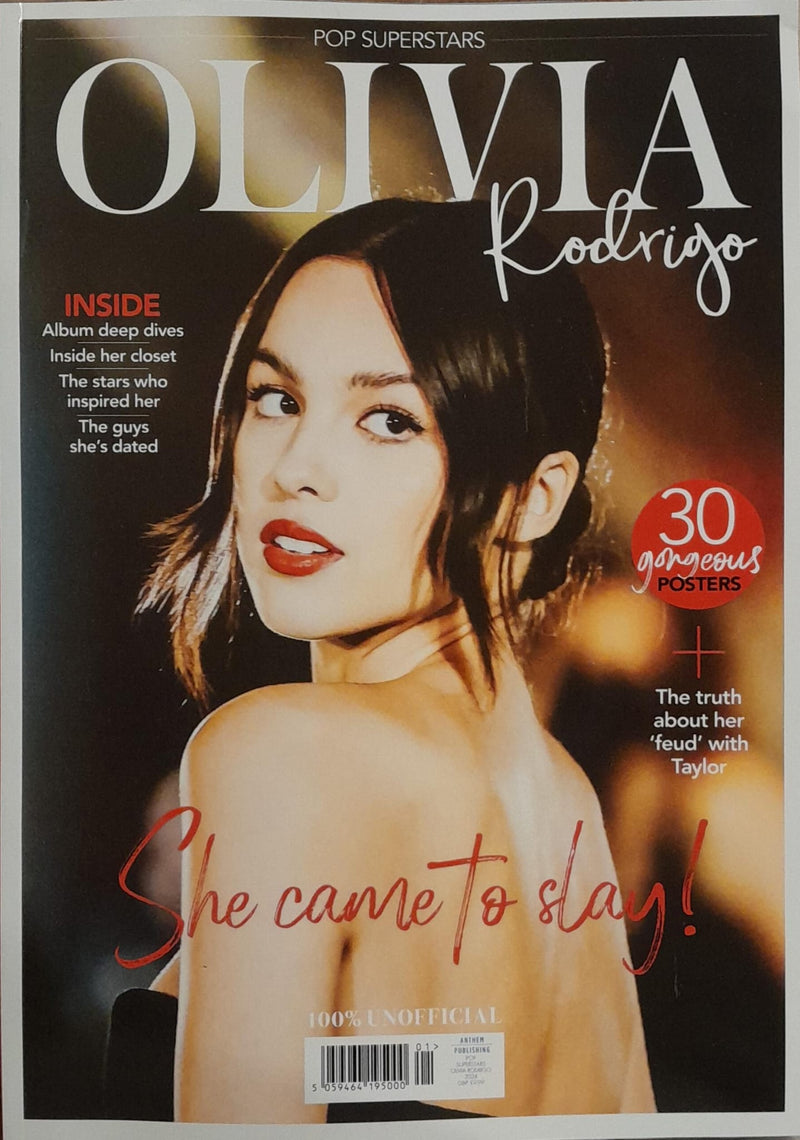 Pop Superstars Olivia Rodrigo Magazine