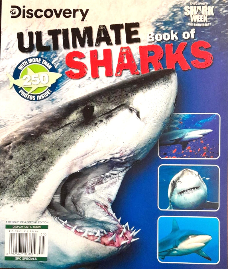 Discovery Ultimate Book Of Sharks Magazine