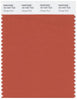 Pantone Smart 18-1447 TCX Color Swatch Card | Orange Rust
