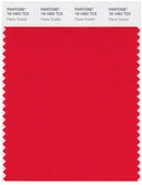 Pantone Smart 18-1662 TCX Color Swatch Card | Flame Scarlet