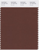 Pantone Smart 19-1235 TCX Color Swatch Card | Brunette