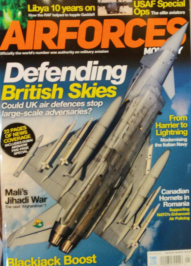 airforces monthly magazine january 2022