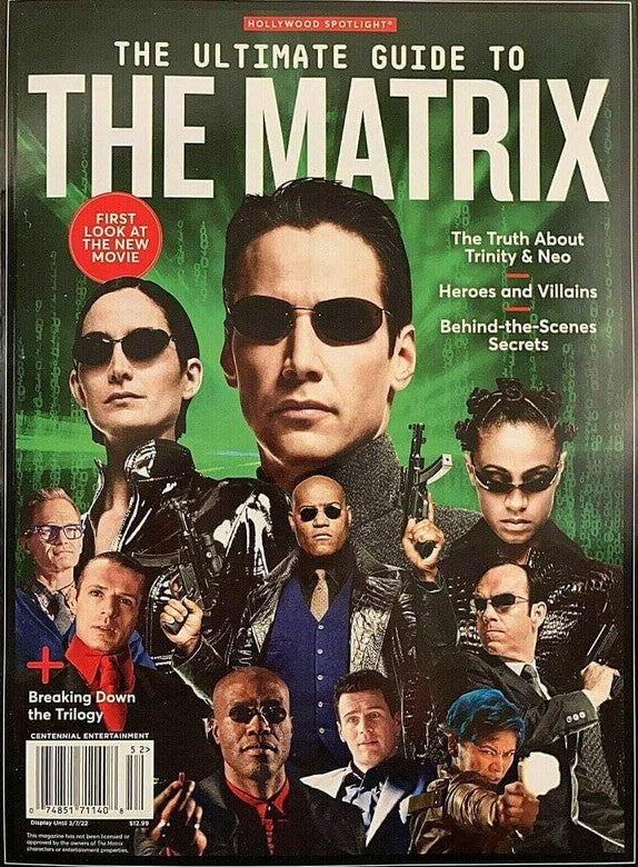 hollywood spotlight the ultimate guide to the matrix magazine issue 52