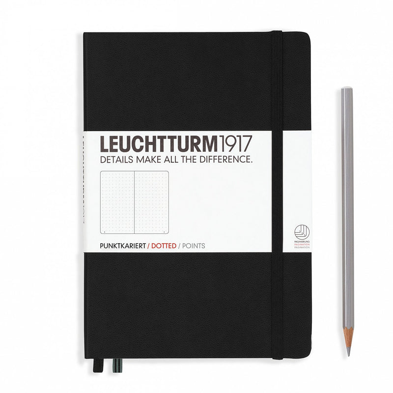 Notebook Medium (A5) Hardcover, Black
