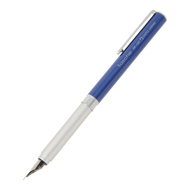 Ohto Tasche Fountain Pen Fine Nib - Blue 1