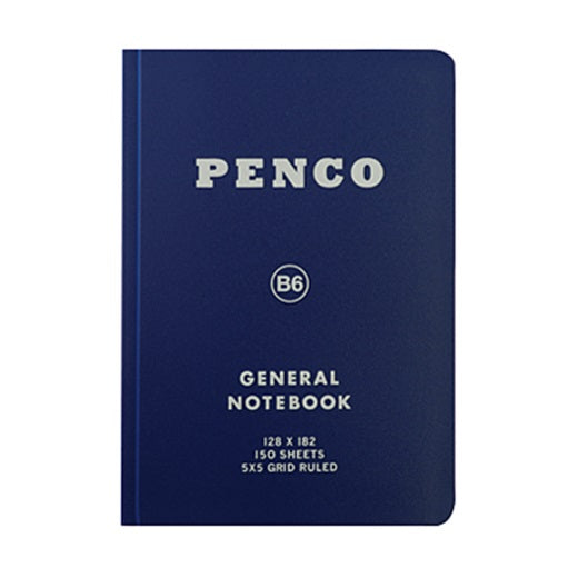Penco Notebook Navy Blue