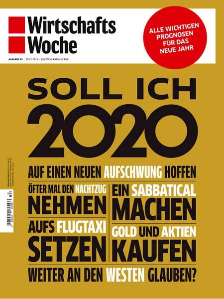 wirtschaftswoche germany magazine 20 december 2019