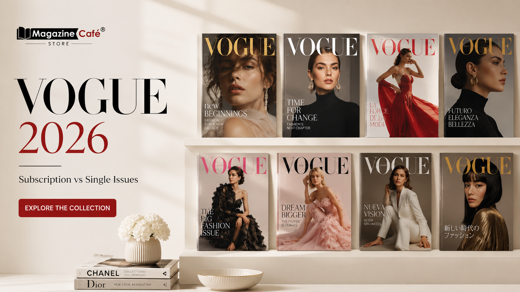 VOGUE US 2016年 12冊セット The Complete Vogue Magazine Buying Guide 2026: Subscriptions vs Single