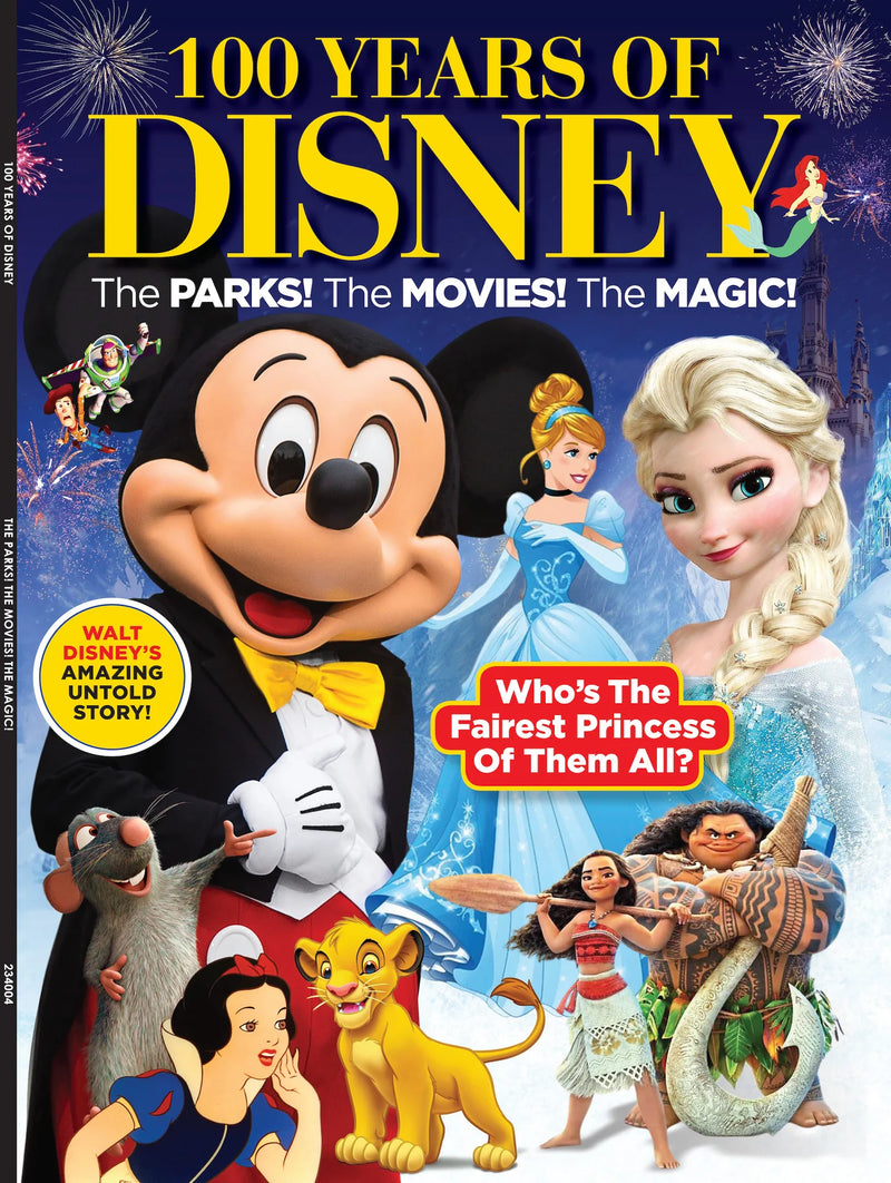Disnye Magazine Disney Celebrates 100 Magazine