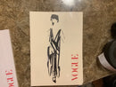 Vogue blank Diary (white color)