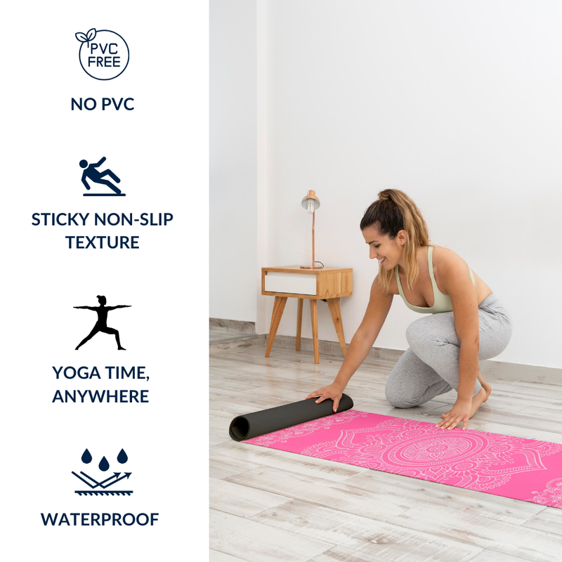 Pvc free yoga mat shop