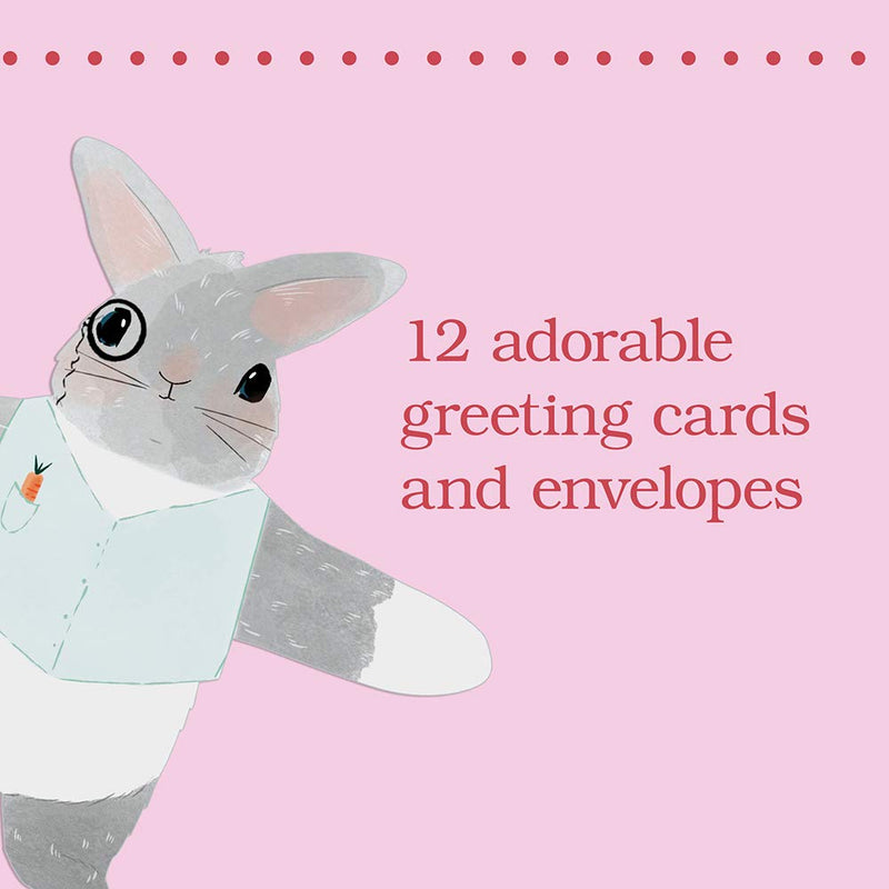 Snuggle Bunnies Notecards & Envelopes
