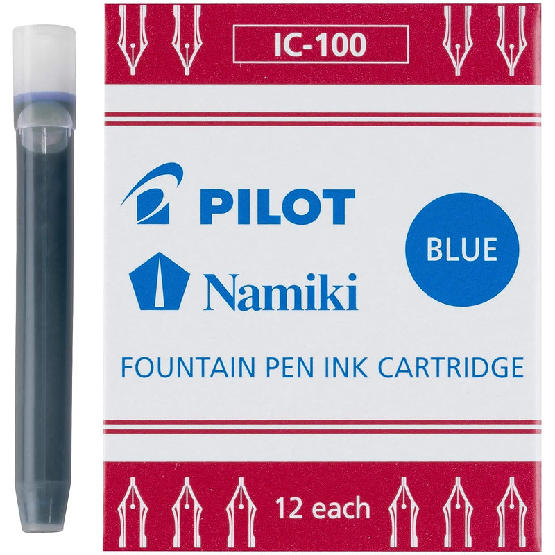 Pilot Namiki Fp Refill Ic100 Black 12Pcs [Blister Pack]