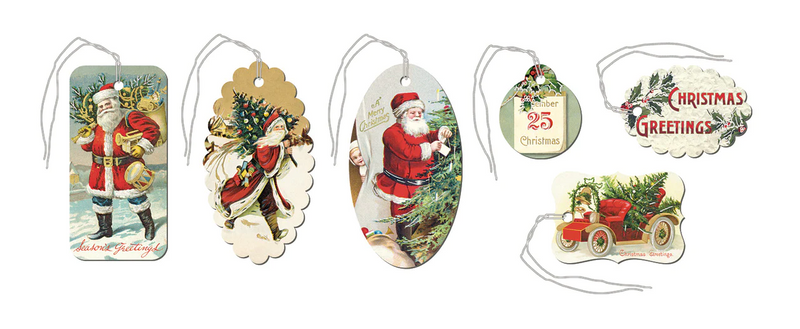 Cavallini Papers & Co., Inc. Glittered Gift Tags
