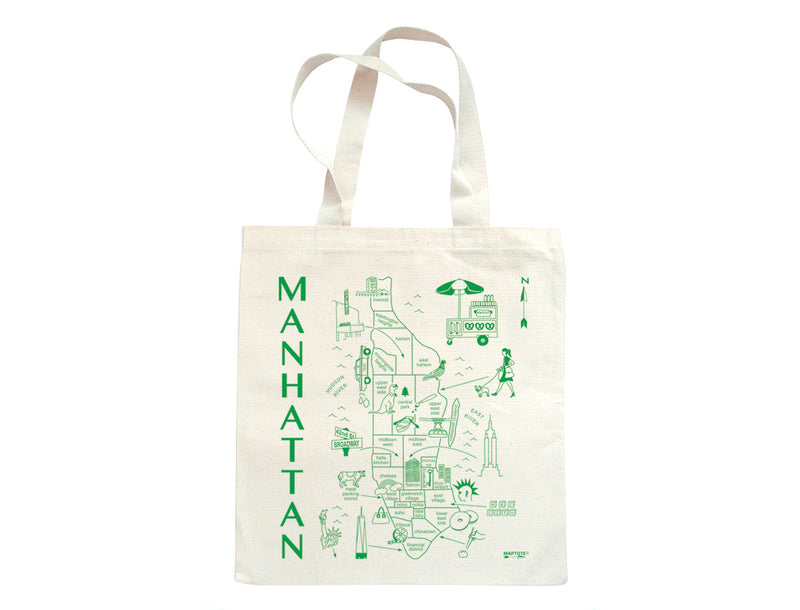 Maptote Manhattan Grocery Tote Bag