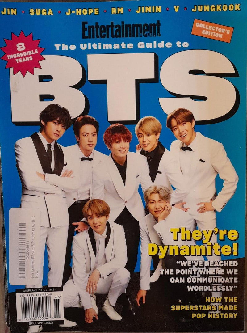 Entertainment Weekly BTS Magazine