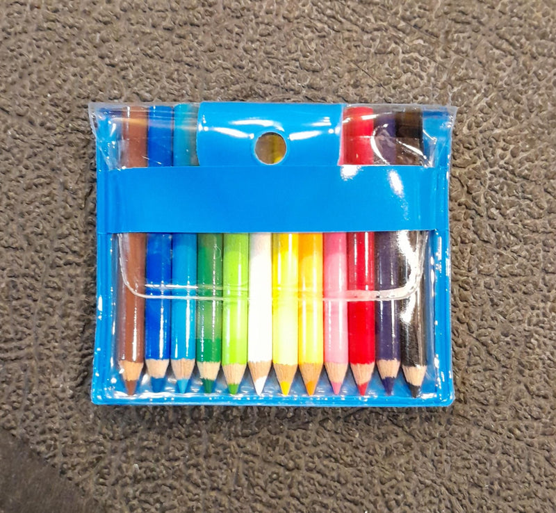 Mini Color Pencils in a Pouch