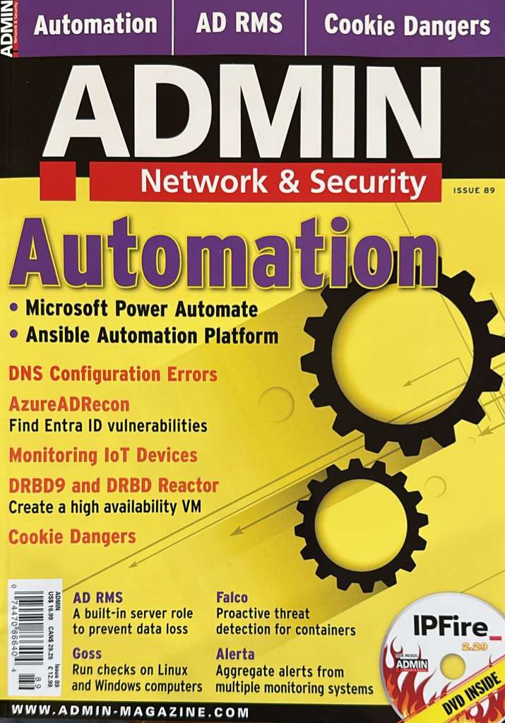 ADMIN Network & Security Magazine
