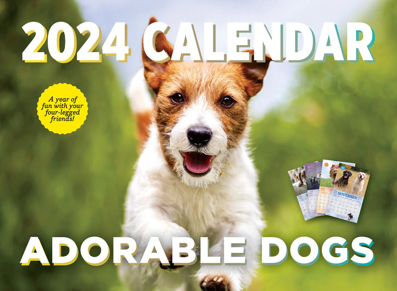 Adorable Dogs 2024 Calendar Magazine
