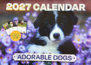 Adorable Dogs 2027 Calendar Magazine