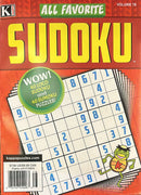 All favorite Sudoku Magazine