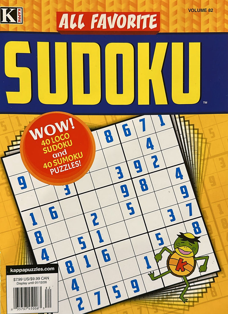 All favorite Sudoku Magazine