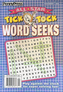 All Star Tick Tock Word Seeks Magazine