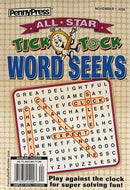 All Star Tick Tock Word Seeks Magazine