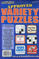 Penny Press Approved Variety Puzzles Magazine