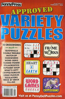 Approved Easy & Fun Variety Puzzles Magazine