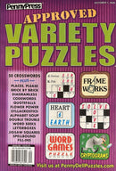 Penny Press Approved Variety Puzzles Magazine