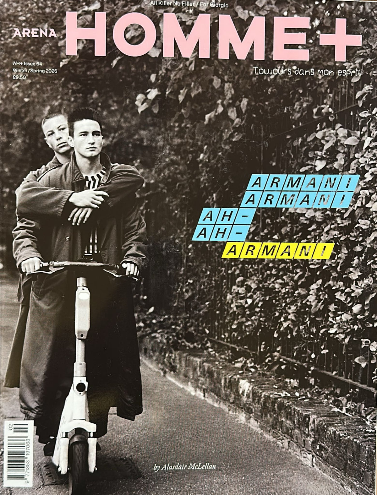 アート・デザイン・音楽 ARENA HOMME PLUS magazine #23 Arena Homme Plus Magazine Subscription | Buy at Magazine Cafe USA