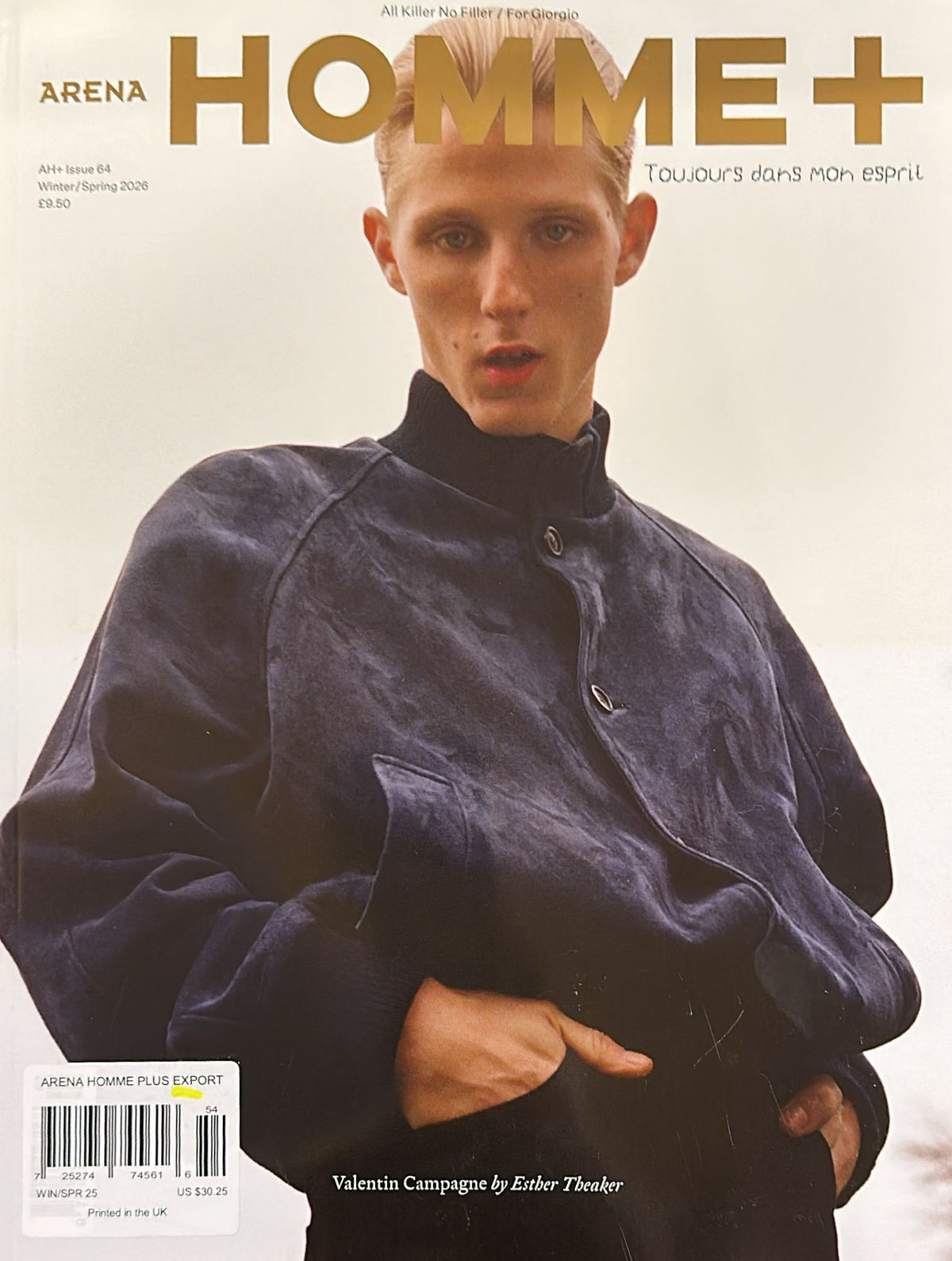 アート・デザイン・音楽 ARENA HOMME PLUS magazine #27 Arena Homme Plus Magazine Subscription | Buy at Magazine Cafe USA