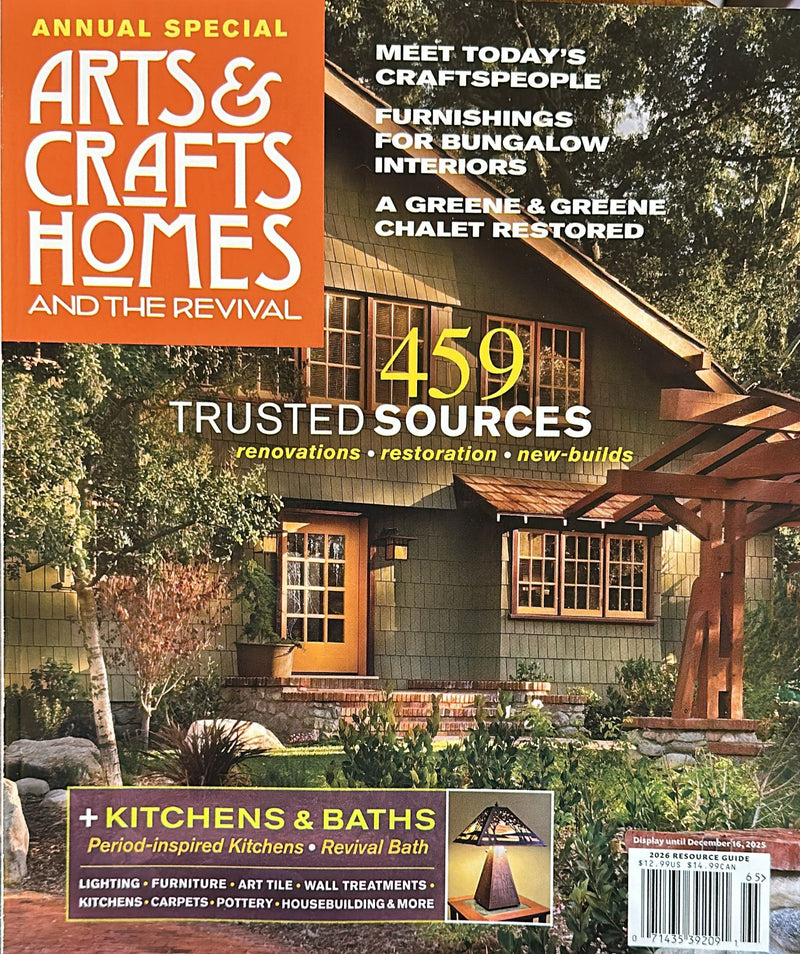 Arts & Crafts Homes Magazine