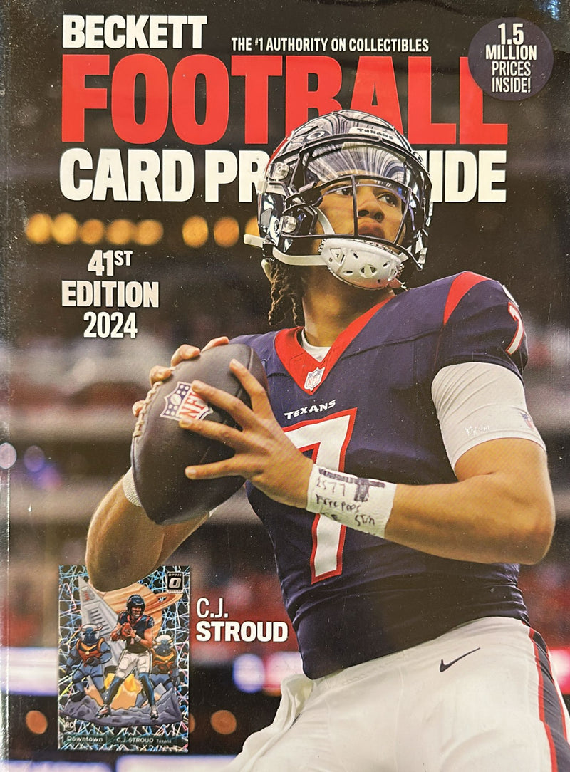 graded football card price guide Beckett Football Card Price Guide Magazine