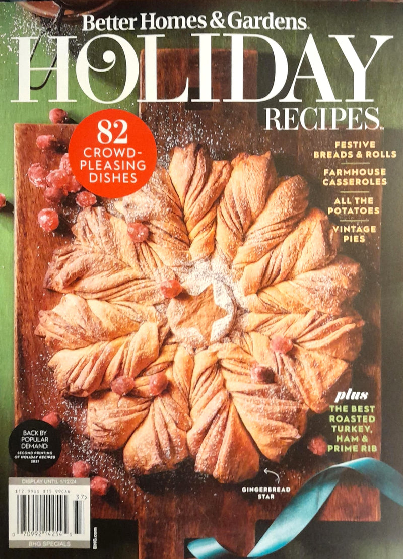 Better Homes & Gardens - Holiday Recipes Magazine