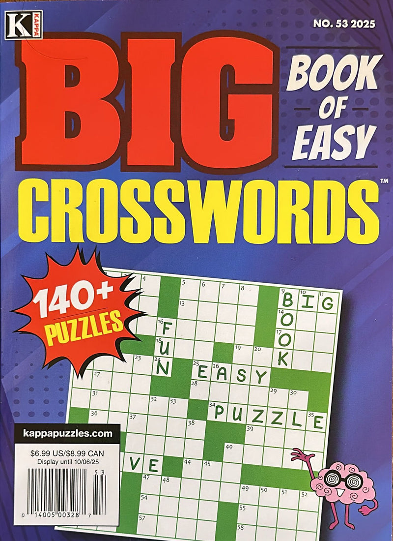 Big Book Of Easy Crosswords