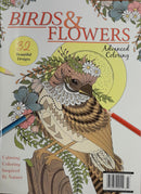 Flowers & Birds Relax & Color Magazine