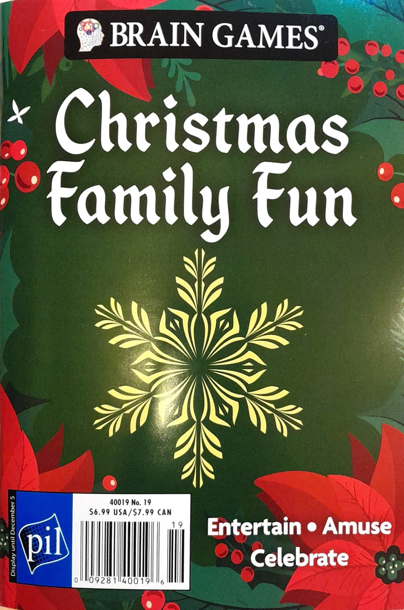 Brain Games Christmas Family Fun Magazine