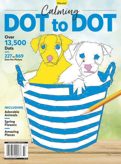 Calming Dot-to-Dot Magazine