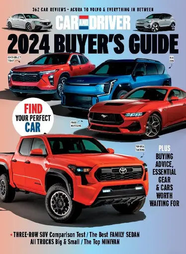 Car & Driver Buyer's Guide Magazine