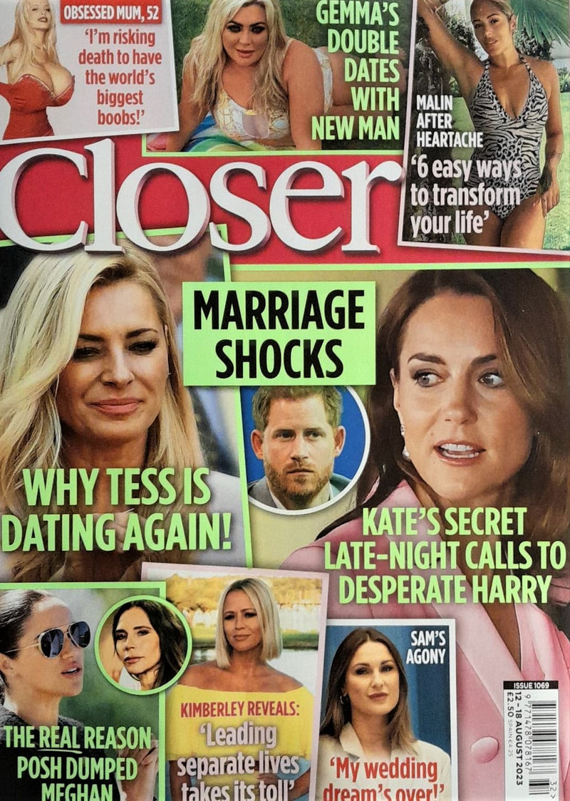Closer UK Magazine