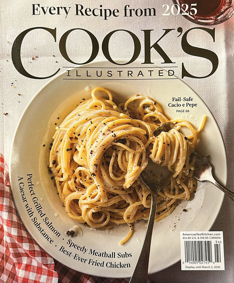 Cook's Illustrated Magazine