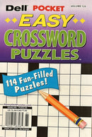 Dell's Best Easy Fast N Fun Crosswords Magazine
