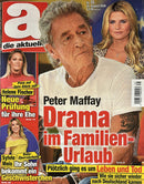 Die Aktuelle Magazine (Germany) cover featuring Peter Maffay and celebrity stories with bold headlines about family drama and Helene Fischer magazines