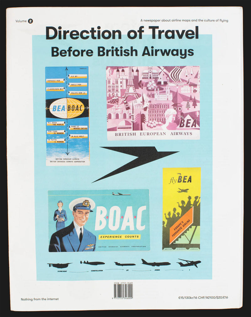 Direction of Travel Before British Airways Magazine