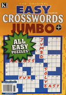 Easy Crosswords Jumbo Magazine
